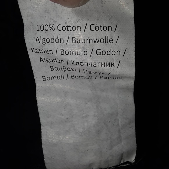 La Blanca Black Crochet Lace Trim V Neck Beach Cover Up Tunic Dress XL - Picture 11 of 11